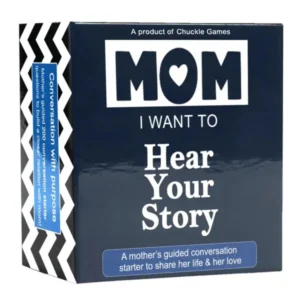 Mom, I Want to Hear Your Story: A Mother’s Guided Conversation Starter to share her life & her love