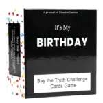 Say the Truth Challenge Cards Game: Birthday Edition