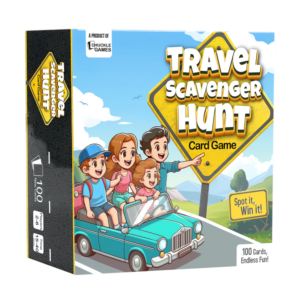 Travel Scavenger Hund Cards Game